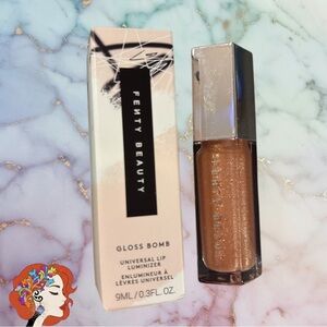 Fenty Beauty Lip Gloss Universal Luminizer NIB